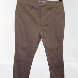 💃long tan jeans stretchy pant 💝